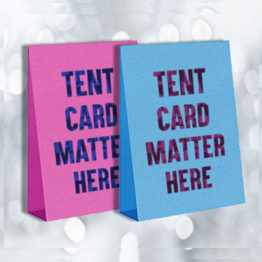 TENT CARD